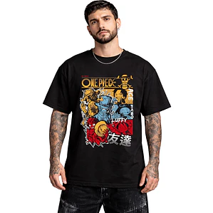 Polera One Piece Personajes Evolución Anime Dtf Grafimax
