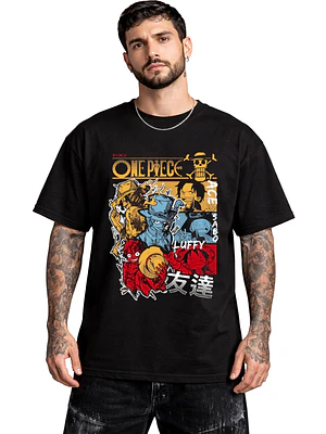 Polera One Piece Personajes Evolución Anime Dtf Grafimax