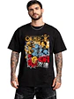 Polera One Piece Personajes Evolución Anime Dtf Grafimax - Miniatura 1