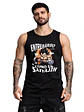 Polera Sin Mangas Entrenando Como Saiyajin Dbz Dtf Grafimax - Miniatura 1