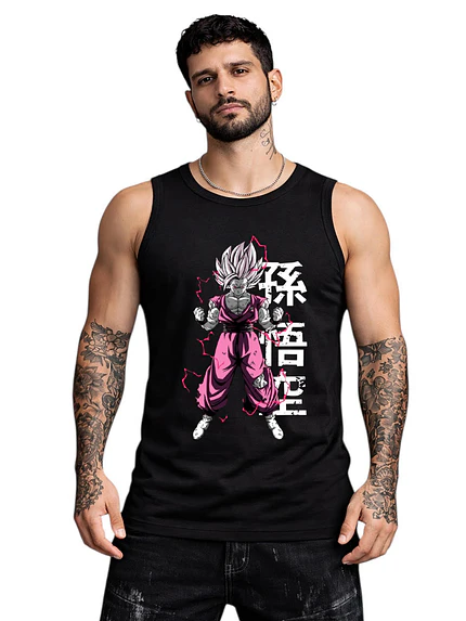 Polera Sin Mangas Son Gohan Beast Dragon Ball Dtf Grafimax 1