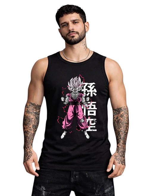 Polera Sin Mangas Son Gohan Beast Dragon Ball Dtf Grafimax 1