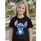 Polera Niña Stitch Chibi Cute Niñas Algodón Grafimax - Miniatura 1