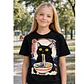 Polera Niña Gato Ramen Niñas Algodón Grafimax - Miniatura 1