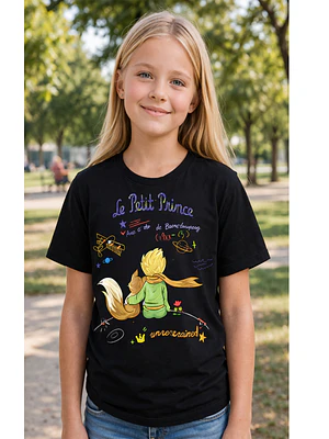 Polera Niña El Principito Niñas Algodón Grafimax