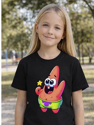 Polera Niña Patricio Estrella Niñas Algodón Grafimax