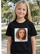Polera Niña Meme Muñeca Cara De Asco Niñas Algodón Grafimax - Miniatura 1