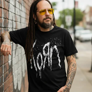Polera Korn Spray Nu Metal Rock Dtf Grafimax