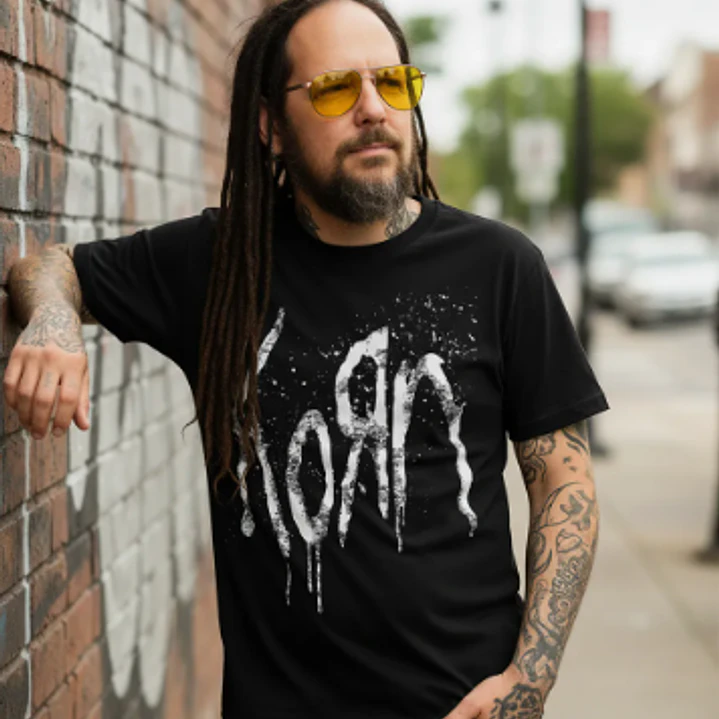 Polera Korn Spray Nu Metal Rock Dtf Grafimax 1