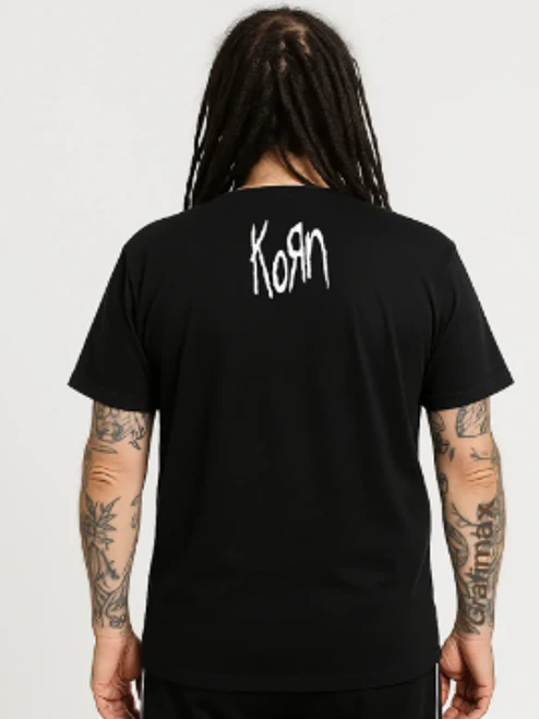 Polera Korn Spray Nu Metal Rock Dtf Grafimax 2