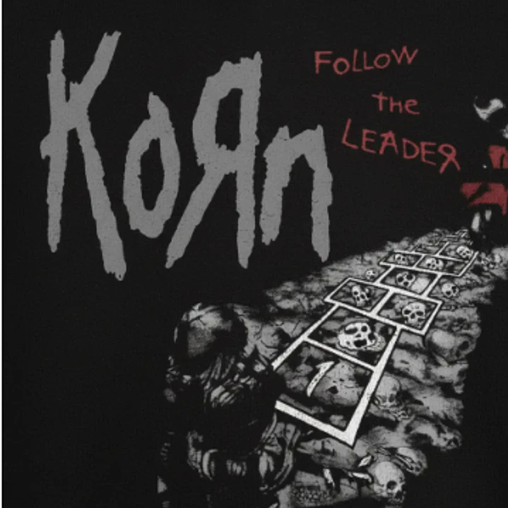 Polerón Korn Follow The Leader Nu Metal Rock Dtf Grafimax 3