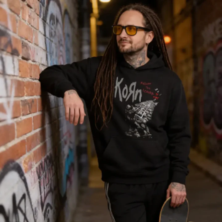 Polerón Korn Follow The Leader Nu Metal Rock Dtf Grafimax 1