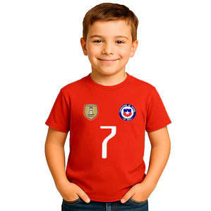 Polera Selección Chile 2016 Futbol Personalizada Grafimax-
