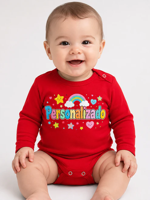 Body Bebé Pilucho Personalizado 100% Algodón - Grafimax 4