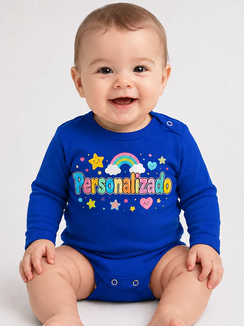 Body Bebé Pilucho Personalizado 100% Algodón - Grafimax 5