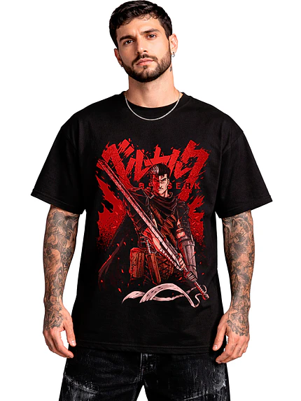 Polera Berserk Anime Manga Espada Dtf Grafimax 1