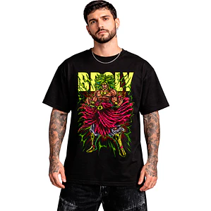 Polera Broly DBZ Super Saiyan Legendario Anime DTF Grafimax