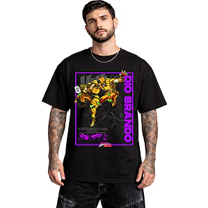 Polera Dio Brando Jojos Diseños Anime Dtf Grafimax