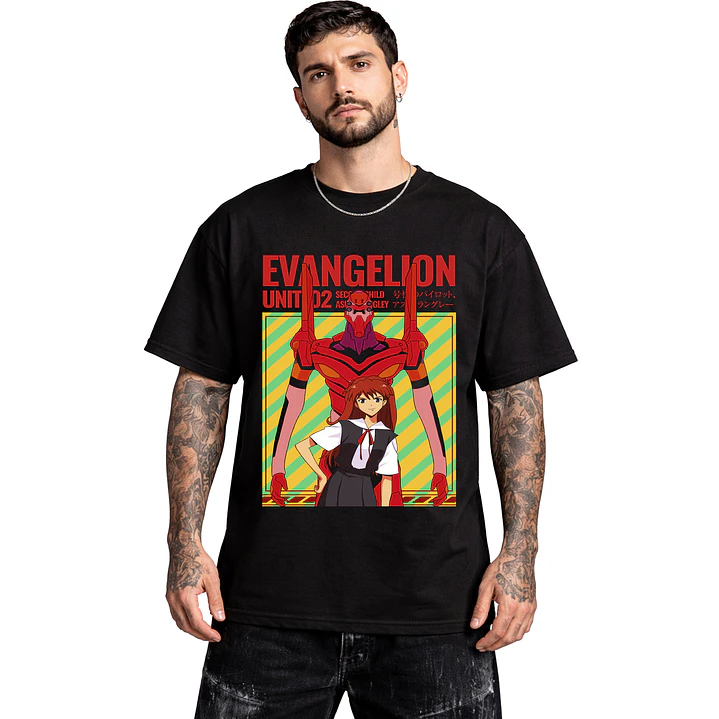 Polera Evangelion 01 Diseños Anime Dtf Grafimax 2