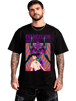 Polera Evangelion Eva 01 Anime Dtf Grafimax