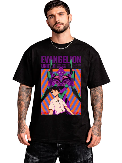 Polera Evangelion Eva 01 Anime Dtf Grafimax 1
