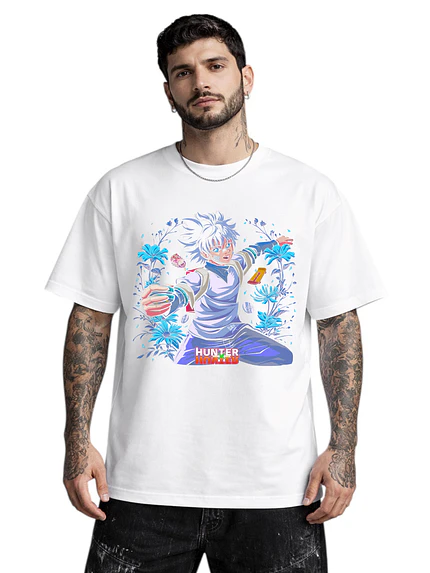 Polera Killua Zoldyck Hunter X Hunter Diseños Anime Dtf Grafimax 3
