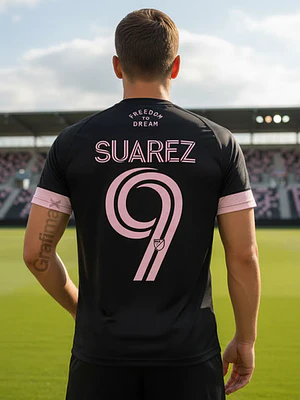 Camiseta Inter Miami Suarez Futbol  Grafimax