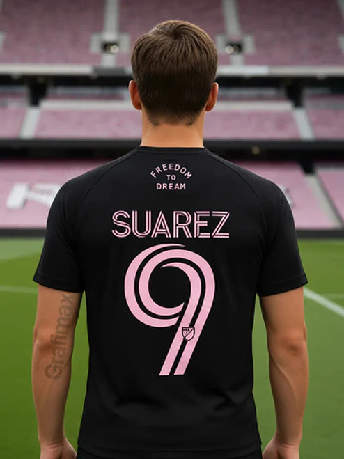 Camiseta Inter Miami Suarez Futbol  Grafimax 2
