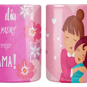 Tazón Día Del Padre A La Mejor Mamá Grafimax