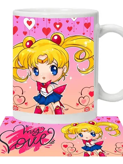 Pack Tazones Amor Sailor Moon My Love Grafimax 3