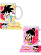 Pack Tazones Amor Dbz Anime Goku Y Milk Grafimax - Miniatura 1