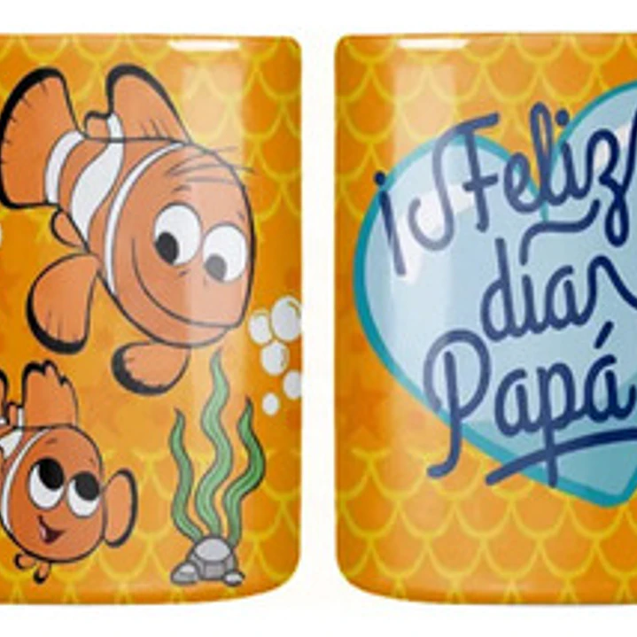 Tazón Día Del Padre Feliz Día Papá Buscando A Nemo Grafimax 1