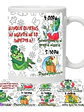 Tazón Navidad Grinch Mi Agenda Me Lo Impediría Grafimax - Miniatura 1