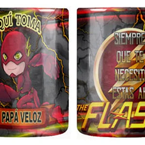 Tazón Día Del Padre The Flash Papá Veloz Grafimax