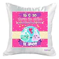 Cojín Blanco Felpa Tenemos Más Química 40x40 Grafimax - Miniatura 1
