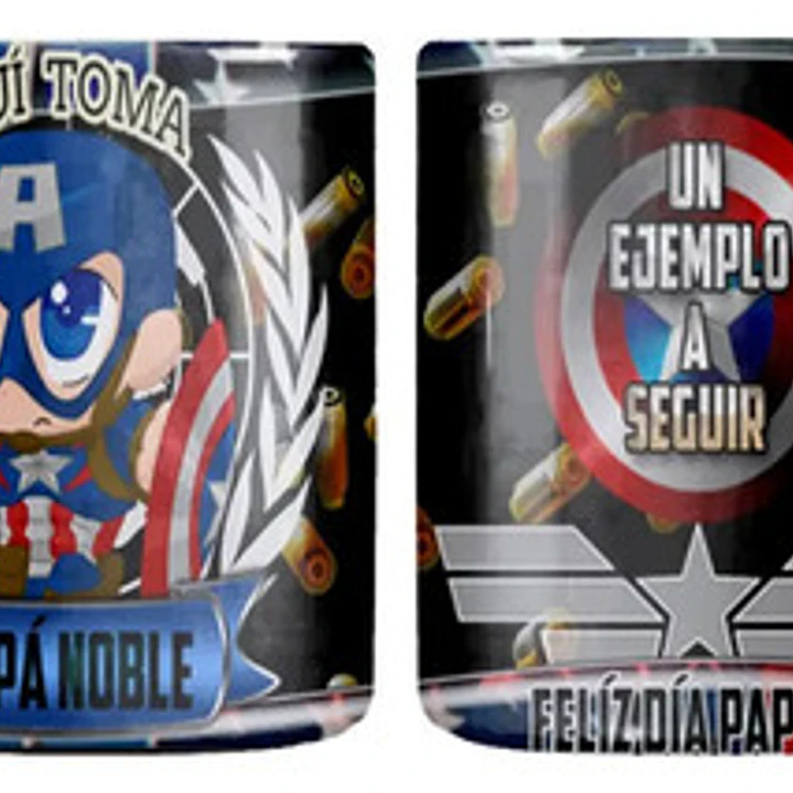 Tazón Día Del Padre Papá Noble Un Ejemplo A Seguir Grafimax 1