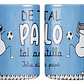 Tazón Día Del Padre De Tal Palo Tal Astilla Grafimax - Miniatura 1