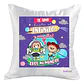 Cojín Blanco Felpa Te Amo Hasta El Infinito 40x40 Grafimax - Miniatura 1