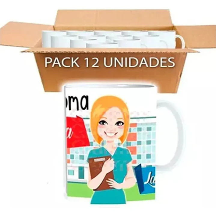 Pack 12 Tens Técnico Enfermería Enfermeras Doctor Grafimax 1