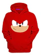 Polerón Knuckles Rojo Sonic  Capucha Grafimax - Miniatura 2