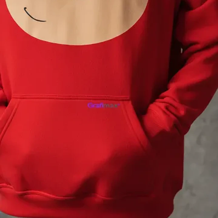 Polerón Knuckles Rojo Sonic  Capucha Grafimax 3