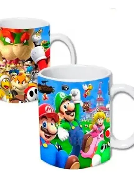 Tazón Mario Bross Odyssey Video Juegos Estampado Grafimax 1