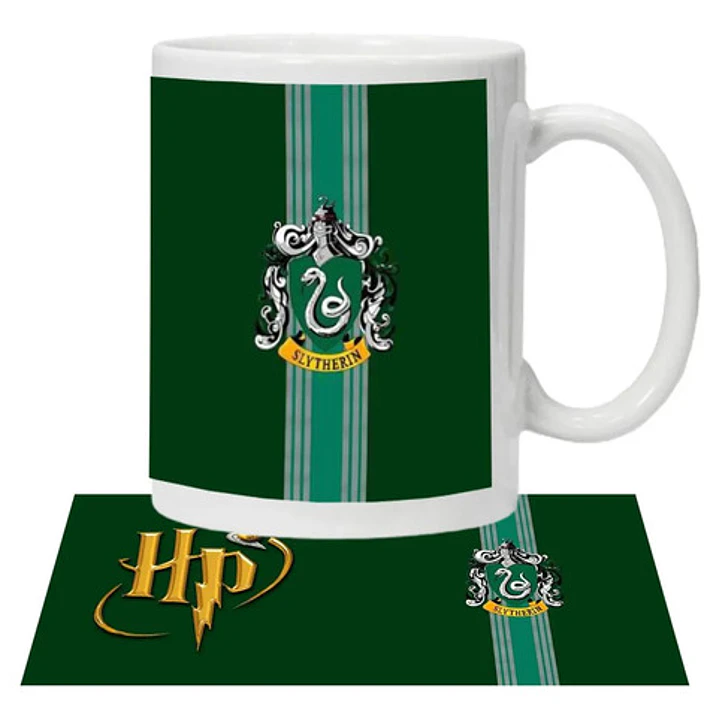 Tazón Harry Potter Casa Slytherin Grafimax 1