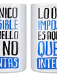 Tazón Lo Único Imposible Frases De Motivación Grafimax - Miniatura 1