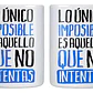 Tazón Lo Único Imposible Frases De Motivación Grafimax - Miniatura 1