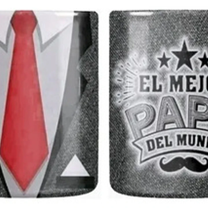 Tazón El Mejor Papá Del Mundo Dia Del Padre Grafimax 1