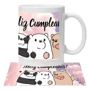 Tazón Feliz Cumpleaños Escandalosos Grafimax