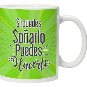 Tazón Personalizado Si Puedes Soñarlo Grafimax