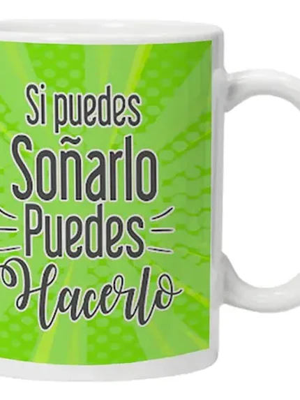 Tazón Personalizado Si Puedes Soñarlo Grafimax 1