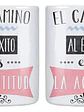 Tazón El Camino Al Éxito Frases De Motivación Grafimax - Miniatura 1
